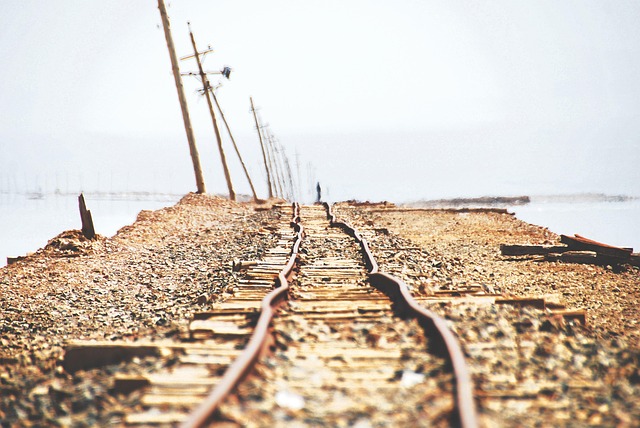 old railroad tracks