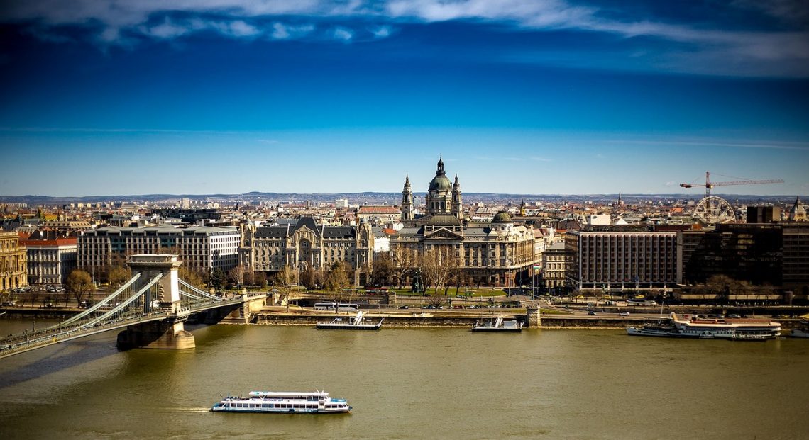 Parlamentsbygningen i Budapest, Ungarn