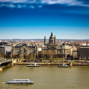 Parlamentsbygningen i Budapest, Ungarn